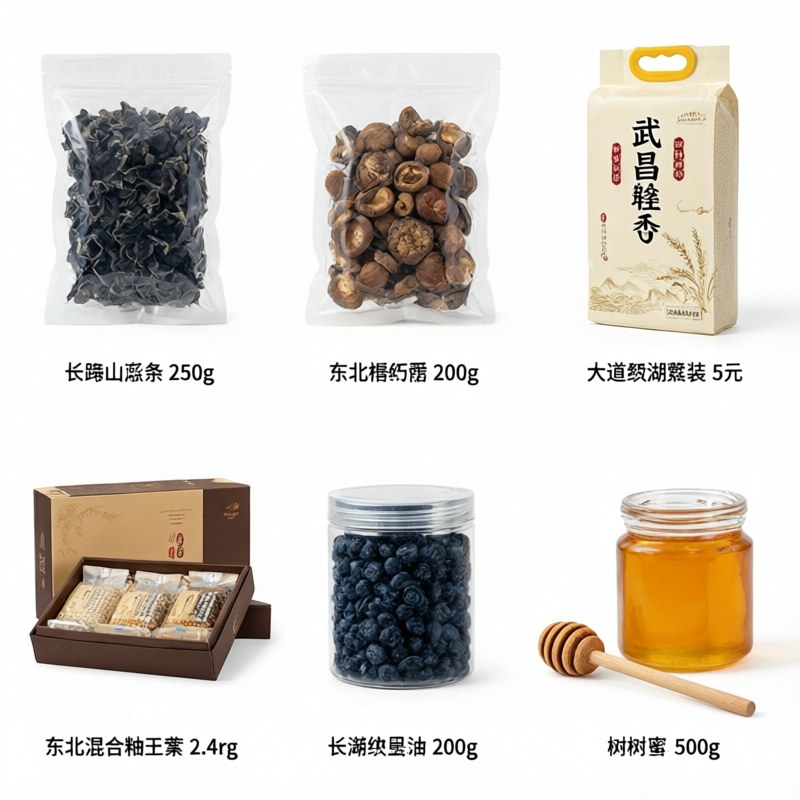 长白山黑木耳250g